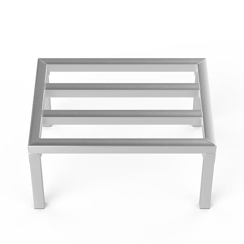 18 in X 24 in. Aquarium Stand | Industrial Style Aluminum Fish Tank Base with Open Frame Design - size: 18 W x 24 L x 12 H