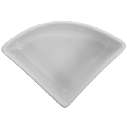 iplusmile Ceramic Hamster Food Bowl, White, 5"