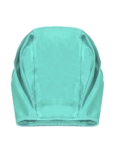 Aislor Wrestling Hair Cover Cap Wrestler Headgear for BJJ, MMA Grappling and Training, Long Hair Net Slicker - color: Light Green