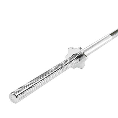 Sunny Health & Fitness 60-Inch Chrome Barbell Bar or High-Density Foam Barbell Pad – Strength Training Gear for Squats, Deadlifts, Hip Thrusts, Bench Press, Lunges & Full-Body Home Gym Workouts - style: 60 Inch Barbell