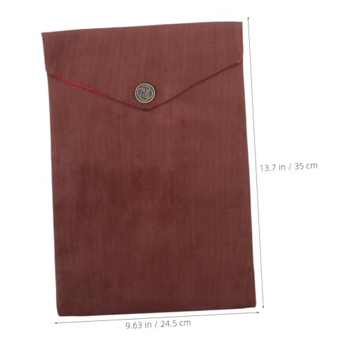Homoyoyo 2pcs Tibetan Scripture Storage Bag Soft Cloth Material Bible Cover Pouch for Protecting Religious Books and Scriptures