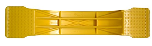 bintiva Balance Board Toy for All Ages - Excellent for Duck Walking, Agility, Gross Motor, and Vestibular Training - color: Yellow