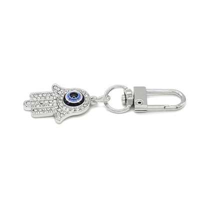 Evil Eye Keychains Car Key Ring Bag Purse Charm for Women Men - Good Luck Amulet Protection - color: M