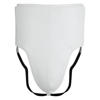 PFG Winning Groin Protectors - Boxing MMA Muay Thai Training Protection - color: White, size: Large-X-Large