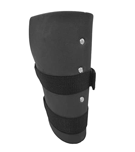 LEONARK Black Armoury Hema Fencing EVA Forearm Overlays Light Adjustable Unisex Armor Arm Guard Protectors