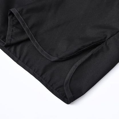 Boys Muslim Thobe Islamic Clothing Kids Muslim Prayer Clothes for Boys Eid Outfit Toddler Kaftan Ramadan Shirt Pants - color: Black, size: 3-4T
