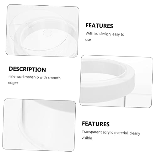 Kisangel Fish Box Floating Aquarium Breeding Box Acrylic Fish Separator for Easy Observation Durable Floating Design Hatchery - color: White