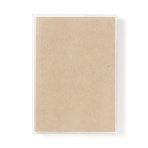 MUJI 84925337 Undated Schedule Notebook, Monthly, Daily, A6, Monthly, 12 Months, 366 Days Daily - size: A6