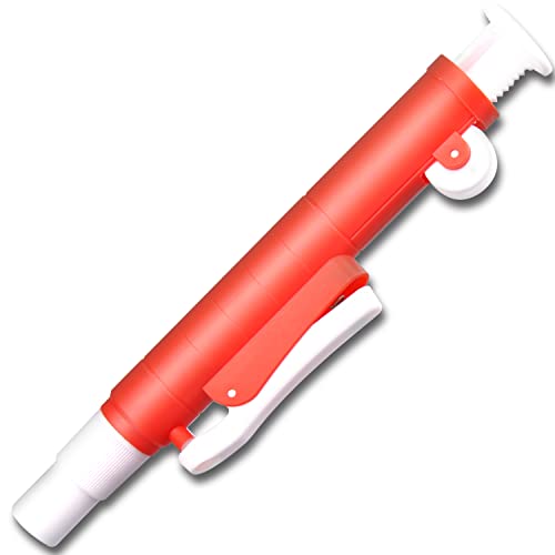 ONiLAB Pipette Pumps,Scientific Pipette Pump 25ml, Red, for Disposable Plastic and Glass Pipettes… | Durable Construction, Smooth Volume Control, Plastic And Glass Pipette Compatibility, Laboratory Applications - style: 25ml