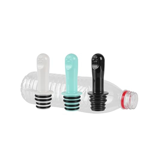 3 Pack Portable Travel Bidet, Toilet, Washing,Shattaf Bidet Water Sprayer, Compatible with Every Bottle (Short)
