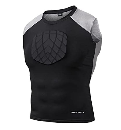 BODYPROX Baseball Chest Protector Shirt - size: Youth-M