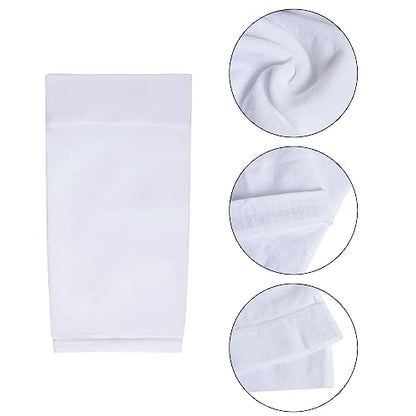 HOVEOX 3 Pairs Tattoo Cover Up Sleeves Tattoo Arm Sleeve Cover for Woman - color: White