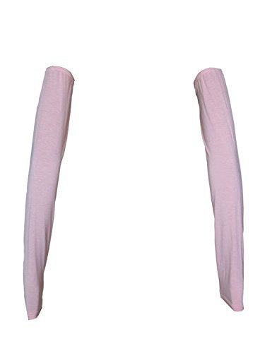 Women's Muslim Modal Arm Stretch Sleeves Cover - color: Pink