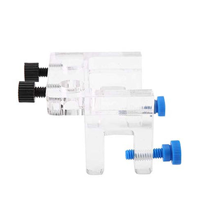 Aquarium Water Pipe Holder, Acrylic Fish Jar Aquarium Probe Hose Holder, Transparent Acrylic Water Tube Soft Pipe Fixture for Aquatic System Setup and Management