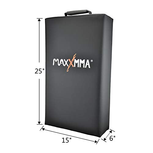Kick Shield, Boxing Punching Pad Kickboxing Muay Thai Training Foot Target Strike Body Shield, Great for MMA, TKD, Krav MAGA, Martial Arts, Karate Workout (Black)