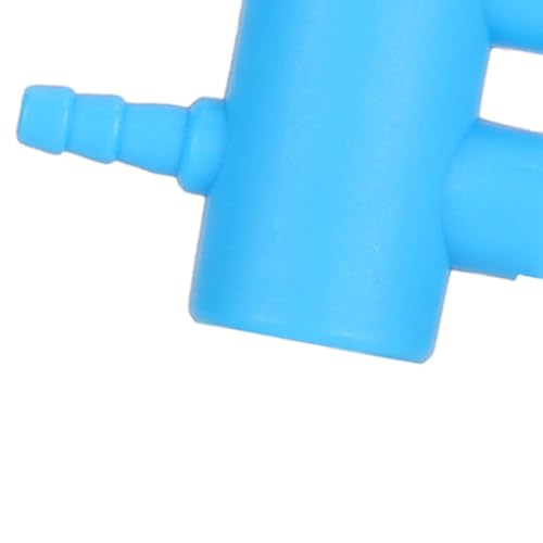 2Pcs 4mm Adapter Connector Plastic Distributor Aquarium Air Pump Splitter for Fish Tank Oxygen Tubing(3 Way) - style: 3 Way