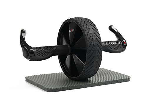 Ab Roller Wheel - Pre-Assembled Professional Grade Home & Gym Workout Abdominal Equipment for Abs Exercise - Core Stomach Abdomen Muscle Training and Strengthening while Rolling