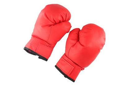 Leadigol Adult Boxing Gloves,Men Women Training Mitts,Professional Sanda Karate PU Leather Gloves,Sparring Training Gloves,Breathable Sparring Kickboxing Gloves