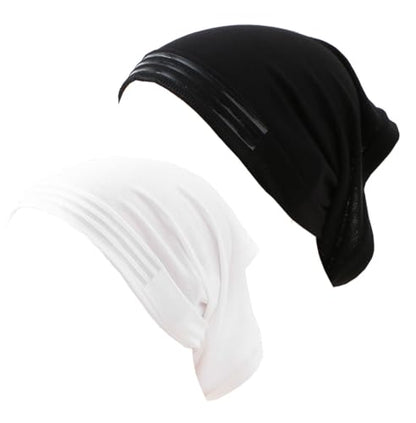 2Pack Hijab Undercaps No Slip for Women Islamic Muslim Hijab Cap Scarf for Turban Tube Neck Cover