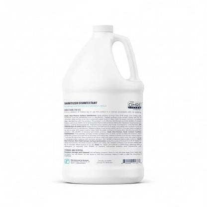 BRIOTECH Sanitizer Disinfectant Hypochlorous, Kill 99.99% of Viruses & Bacteria, Control Mold, Eliminate Odor, Gentle for Nursery & Play Rooms, Food Contact Surface Sanitizer, 1 Gallon Refill - size: 128 Fl Oz (Pack of 1)