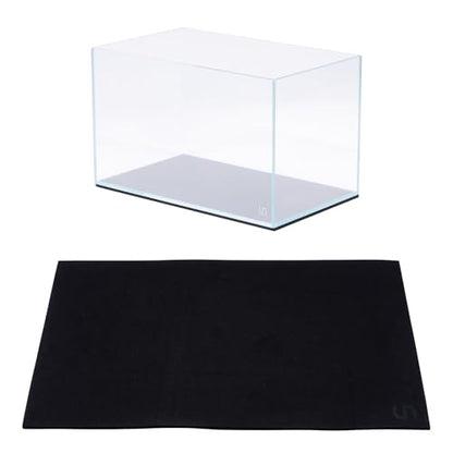 UNS Leveling Mat - 36x22cm | 14.17x8.66in, 5mm - Non-Slip Dense Foam Freshwater Saltwater Aquarium Mat for Planted Tanks, Marine Coral Reef, Turtle Reptile Enclosure, Betta Fish Shrimp Tank - Black - size: 36x22cm | 14.17x8.66"