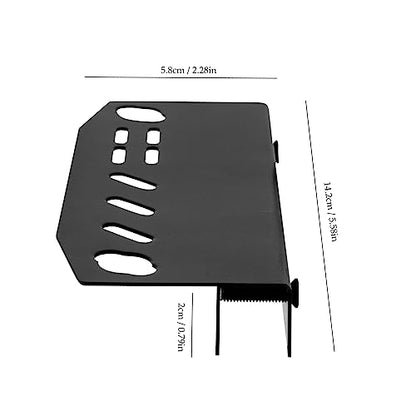 Abaodam Aquarium Tool Holder Organizer for Water Plant Maintenance Wall-Mounted Rack Multiple Slots for Fish Tank Cleaning Tools and Accessories
