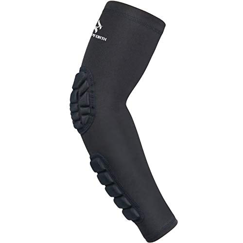 Padded Compression Elbow & Forearm Sleeve Impact Protection Arm Support