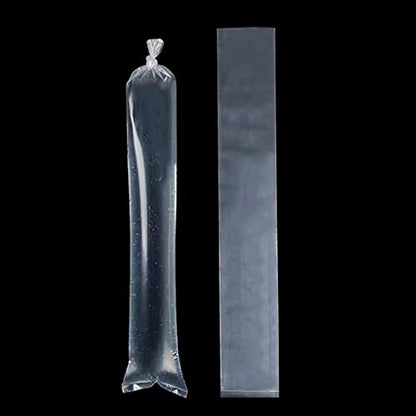 Long Plastic Sleeves 10x30 Inch 50 Pack Poster Poly Bags, 2 Mil Clear Flat Open Blueprint Storage Poster Tube for Large Narrow Items, Waterproof - style: 10X30-50pack