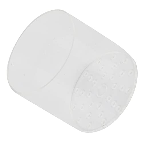 Acrylic Transparent Feeder Cover, Aquarium Feeding to Prevent Fish and Shrimp from Stealing Food, for Reproduction and Safe Feeding in Fish Tank (80mm) - size: 80mm