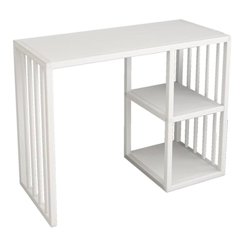 Robot Vacuum Cleaner Storage Rack,Robot Vacuum Stand Cabinet with Double Layer Hidden Storage, Floor-Standing Fish Tank Rack & End Table for Living Room/Home Office - White, 70cm/27in - color: White, size: 70cm/27in