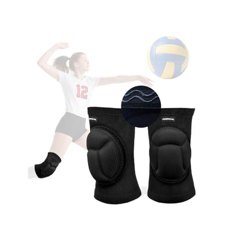 Knee Pads Volleyball Women 6XS-2XL - Basketball Knee Pads Wrestling Gear Breathable Teen Men Women for Volleyball Football Soccer Basketball L