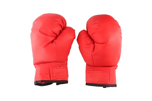 Leadigol Adult Boxing Gloves,Men Women Training Mitts,Professional Sanda Karate PU Leather Gloves,Sparring Training Gloves,Breathable Sparring Kickboxing Gloves