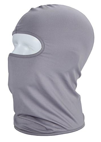 Balaclava Sun/uv face mask UPF 50+ ski mask Neck Gaiter face Scarf Outdoor Sports 3pack - color: Black+white+grey