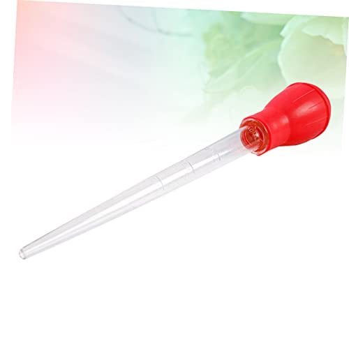 Happyyami Aquarium Tools Pipette 50ml Red Fish Cleaning Device for Fish Tank and Aquarium Cleaning - color: Red, size: Size 3