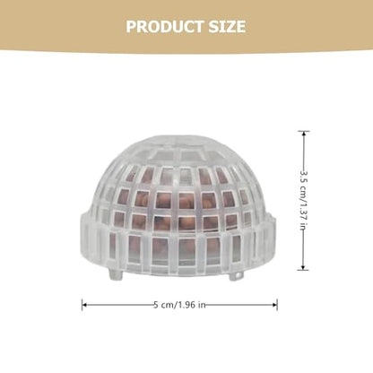 3 PCS Aquarium Moss Ball Holder Professional Aquarium Plant Holder Plastic Moss Ball Fish Tank Plant Holder with Filter Stone for Fish Tank Accessories