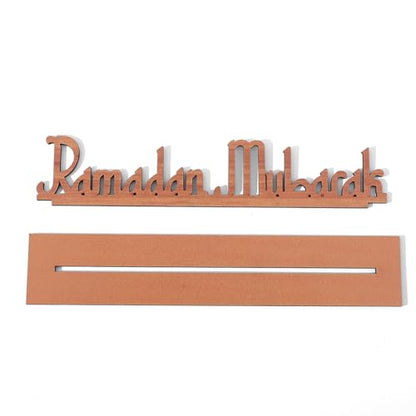 Ramadan Centerpieces Decorations,Eid Mubarak Table Decor,Happy Ramadan Kareem Signs,Detachable Tabletop Party Supplies
