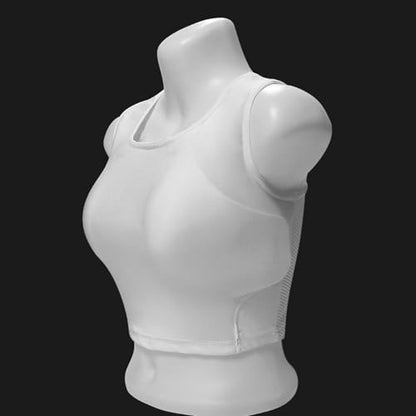 Women's Karate Chest Guard Breast Protector Easy to Use Boxing for Martial Art Women's Karate Guard Breast Female Boxing - size: Medium
