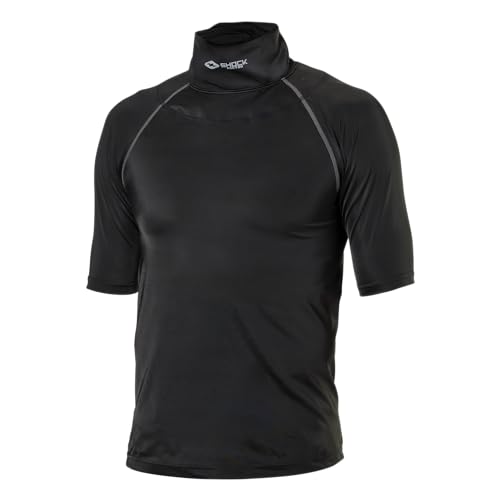 Shock Doctor Compression Shirt with Neckguard for Hockey with Integrated Neck Guard. for Adult Men - size: XX-Large
