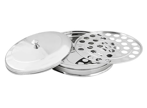 Communion Trays for Churches with Lid, 40 Cup Silver Stainless Steel Set Wine Cup Serving Set, Stackable Communion Tray, Reusable Cups, Church Sign Knob, Rust Proof, Dishwasher Safe - color: Silver, size: 4.9" x 4.9" x 1.3"