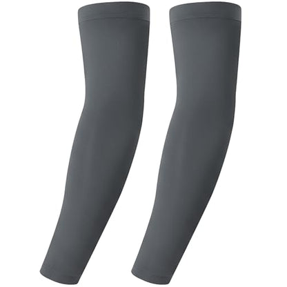 Xeoxarel Arm Sleeves for Men & Women (Available in 4 Pairs/12 Pairs) - color: 1 Pair Arm Sleeve - Grayish Blue