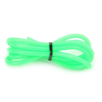 Aquarium Tubing, Silicone Pipes Peristaltic Pump Tube External Silicone Extension Hose Pipe Hydraulic Equipment Green (2mm*4mm) - size: 2mm*4mm