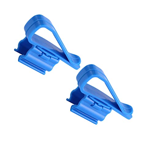 MERRYHAPY 2pcs Aquarium Filtration Hose Holder Clip Mount for Fish Tank Cleaning Soft Tube Clamp for Changes and Stabilizing Hoses Buckets and Tanks