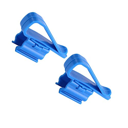 MERRYHAPY 2pcs Aquarium Filtration Hose Holder Clip Mount for Fish Tank Cleaning Soft Tube Clamp for Changes and Stabilizing Hoses Buckets and Tanks