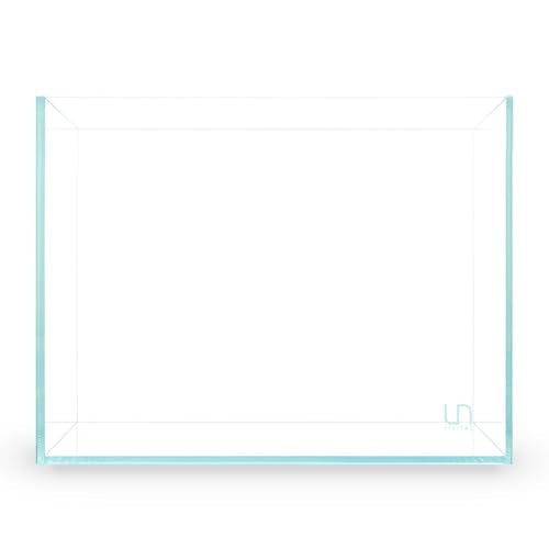 Ultum Nature Systems Ultra Clear Rimless Aquarium - Low Iron Glass Fish Tank with 45° Mitered Edges, 5mm-12mm Thick, Leveling Mat Included (3T, Tall, 3.4 Gallon) - size: [3T] - 3.7 Gal - 12.2 x 7.48 x 9.44 in