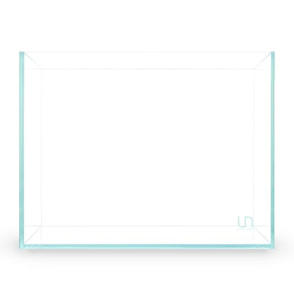 Ultum Nature Systems Ultra Clear Rimless Aquarium - Low Iron Glass Fish Tank with 45° Mitered Edges, 5mm-12mm Thick, Leveling Mat Included (3T, Tall, 3.4 Gallon) - size: [3T] - 3.7 Gal - 12.2 x 7.48 x 9.44 in