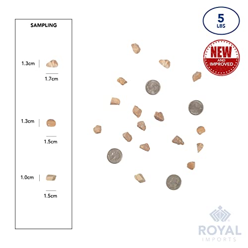 Royal Imports River Rocks, Aquarium Gravel – Marble 0.5"-0.75" - 5 lbs | Decorative Ornamental Vase Filler Pebbles for Potted Plants, Terrariums, Vases, Succulents, Fish Tank Gravel, DIY & Crafting - size: Small - 5 lbs, style: Marble