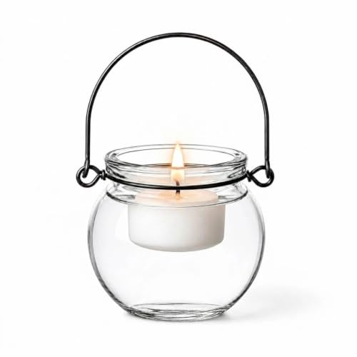 Richland Bubble Hanging Glass Vase Set of 12 - color: Clear, size: 3'' (Set 12)