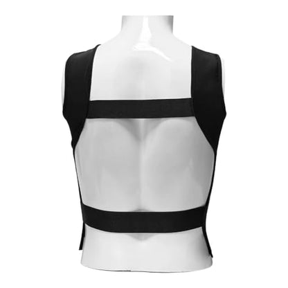 Karate Chest Guard Padded Karate Chest Guard Chest Protector Taekwondo Chest Guard Martial Arts Body Protector for Competition Training - size: Small