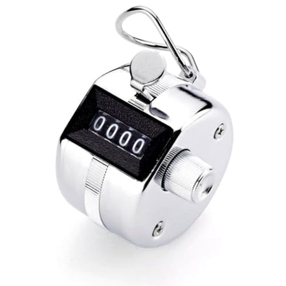 TC-04 Handheld Tally Counter, Digital Pitch Counter Clicker, Mechanical Lap Counter, Taiwan Made Heavy Duty Counter - size: 1-Pack