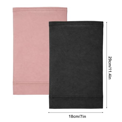 2 Pcs Hijab Undercap Undercaps for Hijab No Slip Under Scarf Hijabs Cap Hijabs Caps for Women Muslim Under Cap Inner Unders Scarf Hat Turban for Turban Tube Neck Cover Black, Khaki